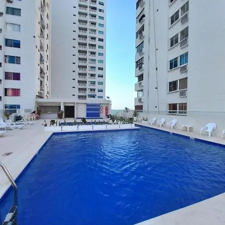 Apto Nacaela-Bocagrande Cerca A La Playa Cartagena Exterior photo
